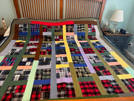 From Flannel Scraps to Hundreds of Handmade Quilts