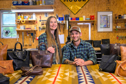 Meet the Maker: Asa & Amanda, Leather Makers