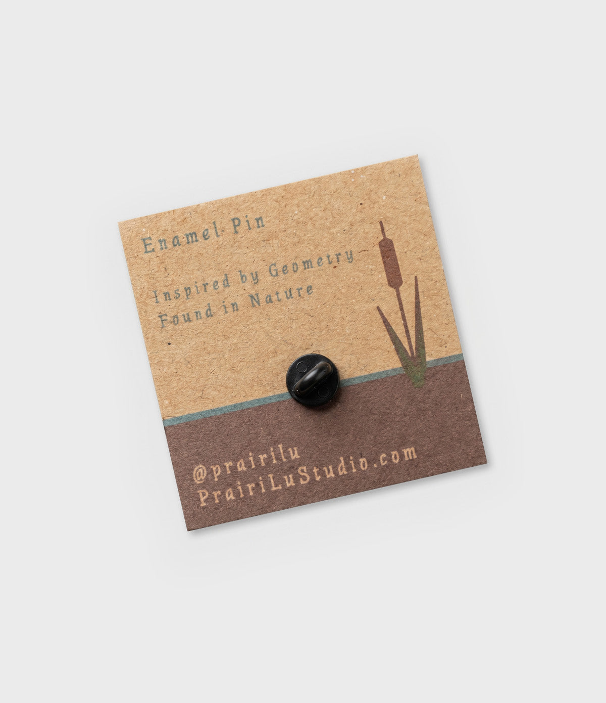 Prairi Lu Enamel Pin – Bison