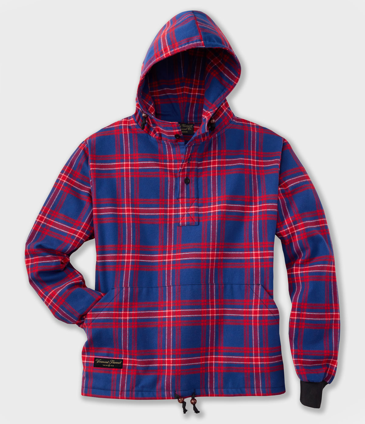 Hooded Flannel Pullovers